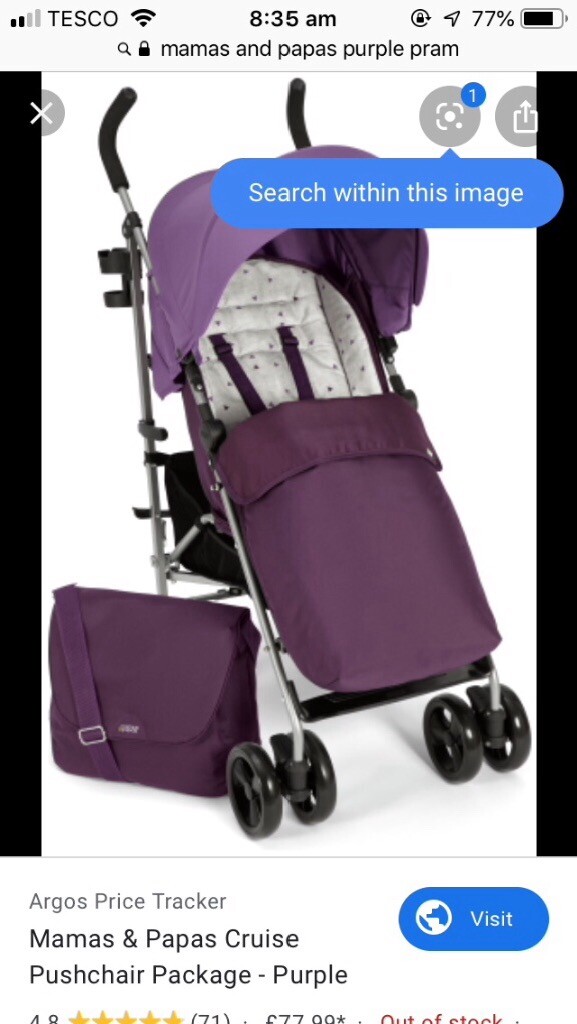 mamas and papas cruise pushchair package